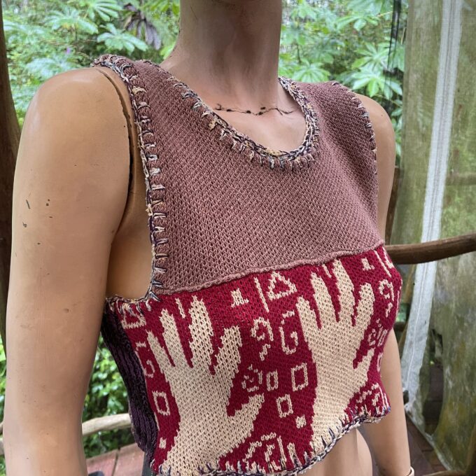 Hands on knit vest