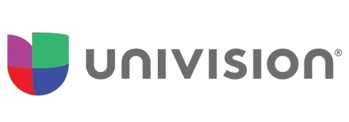 the logo for univision.